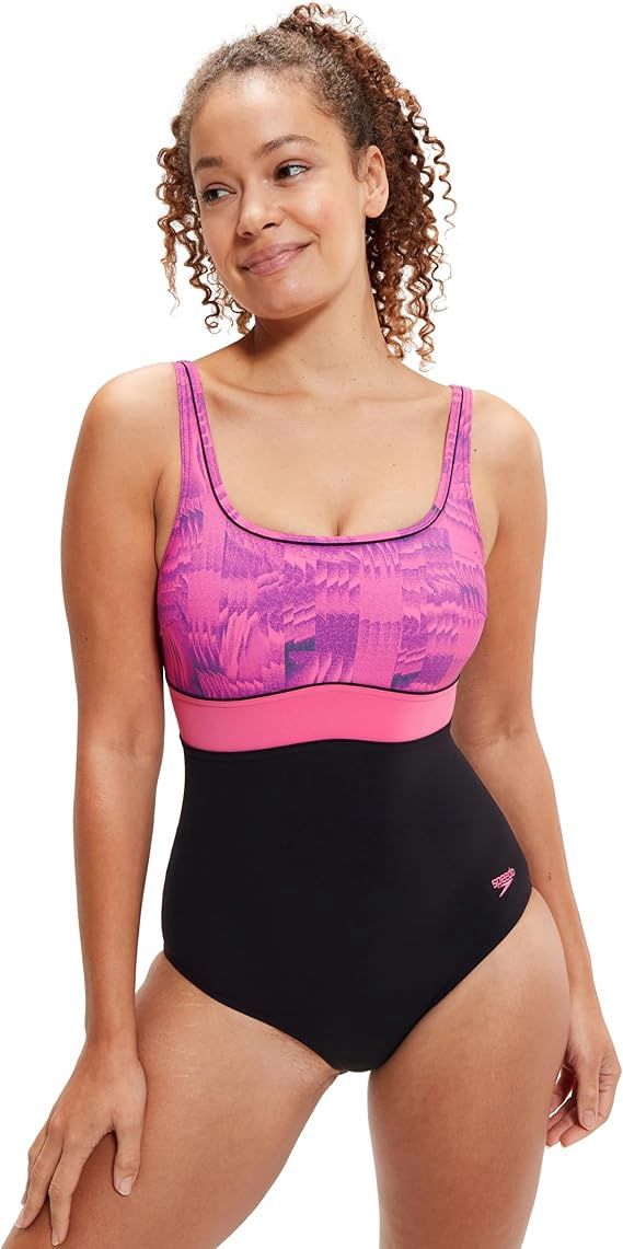 Sculpture Togs Speedo Ladies, Design: SCP (Black/Pink), Size: 34