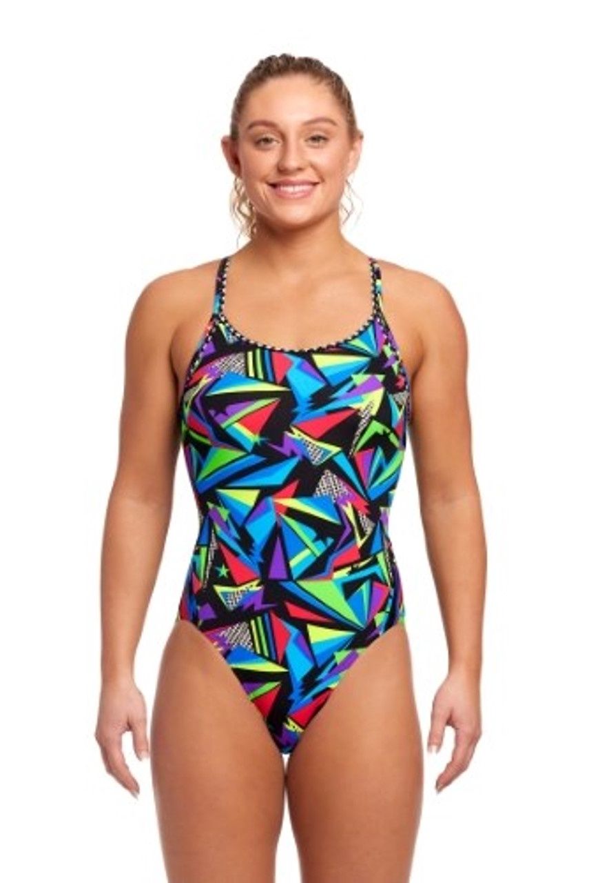 Diamond Back Togs (Ladies) -  Funkita, Design: Beat It, Size: 8