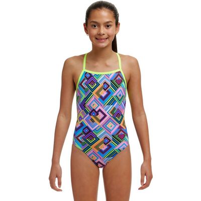 Strapped In One Togs Boxane (Girls) - Funkita