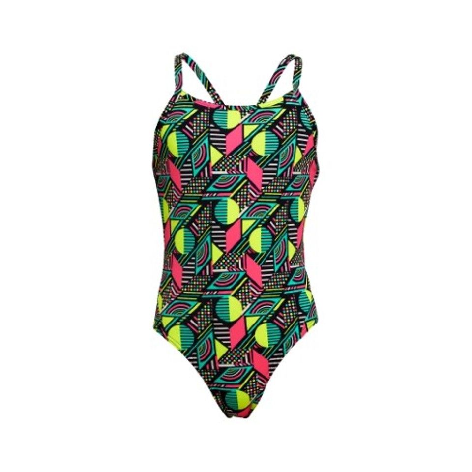 Diamond Back Togs  (Girls) - Funkita, Design: Dot Matrix, Size: 14