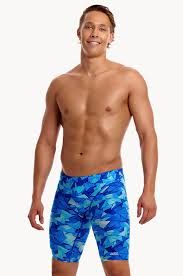 Funkita Training Jammers (Mens), Size: 32, Style: Try Blue