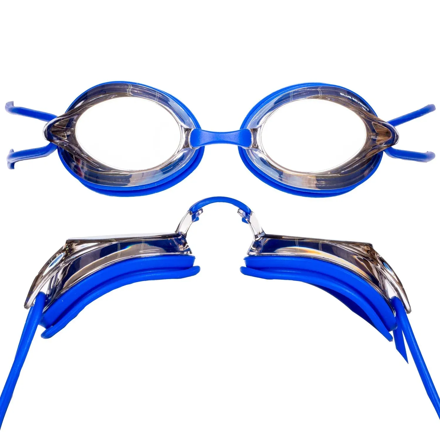 NR2 Goggle (Mirror), Colour: Blue Frame/Silver Mirror Lens