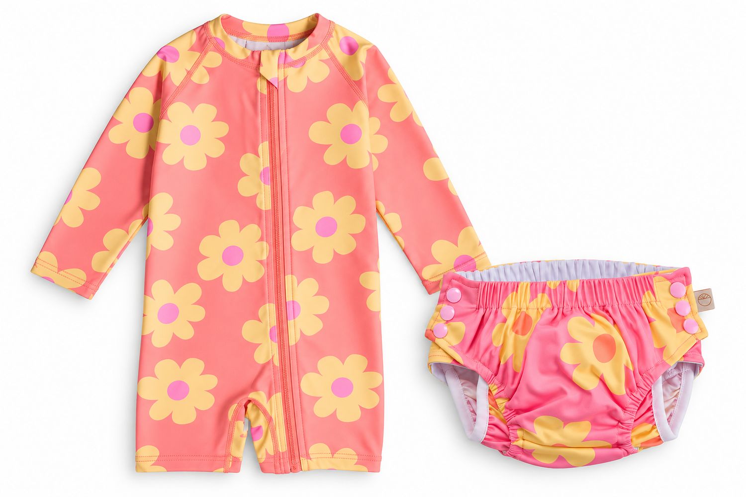 Baby Swim Essentials – Flowers (6–12 Months)