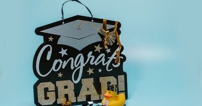 Graduation Sign (Sample Product)