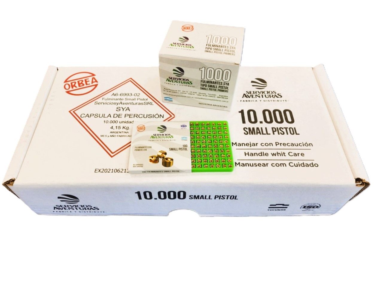 Servicios &amp; Aventuras Small Pistol Primers
