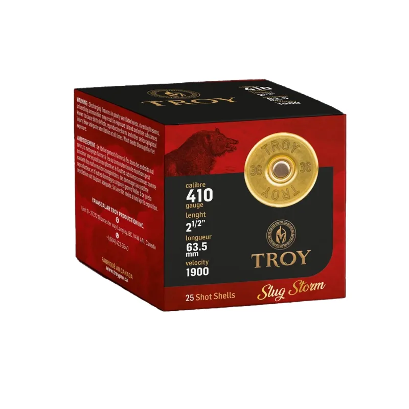 TROY 410 Slug Storm 2.5&quot; 65 Mm 0.4 OZ