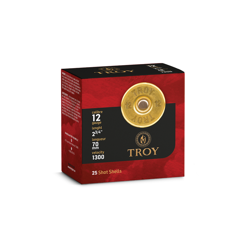 TROY 12 GA 2.75&quot; #7.5 1 OZ 70 Mm