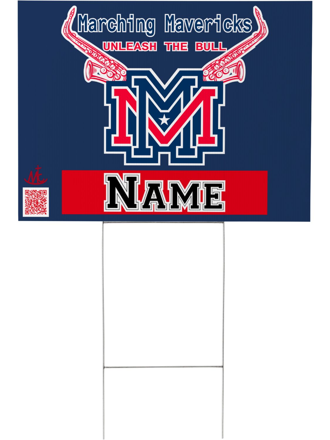 Memorial Yard Sign - Unleash The Bull #2