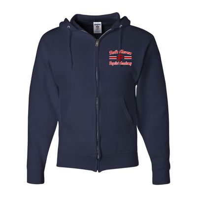 Full-zip Hooded Sweatshirt, NuBlend - Adult