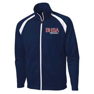 Tricot Track Jacket - Embroidered Logo - Adult