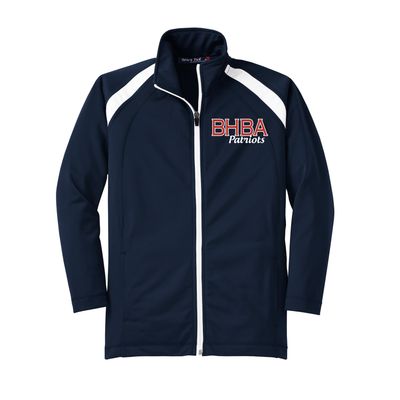 Tricot Track Jacket - Embroidered Logo - Youth