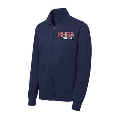 Sport-Wick Fleece Jacket - Printed Logo - Youth