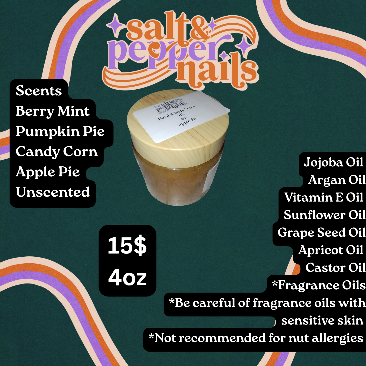 Hand &amp; Body Scrub 4oz