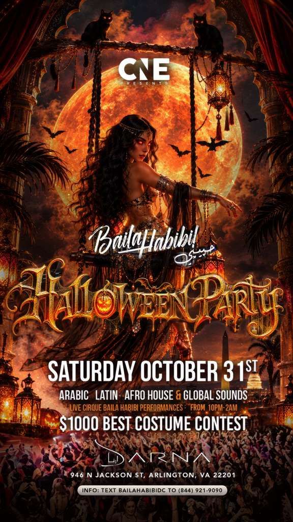 Baila Habibi حبيبي Halloween Party 10.31