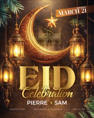 EID Celebration Saturday EID Celebration Saturday