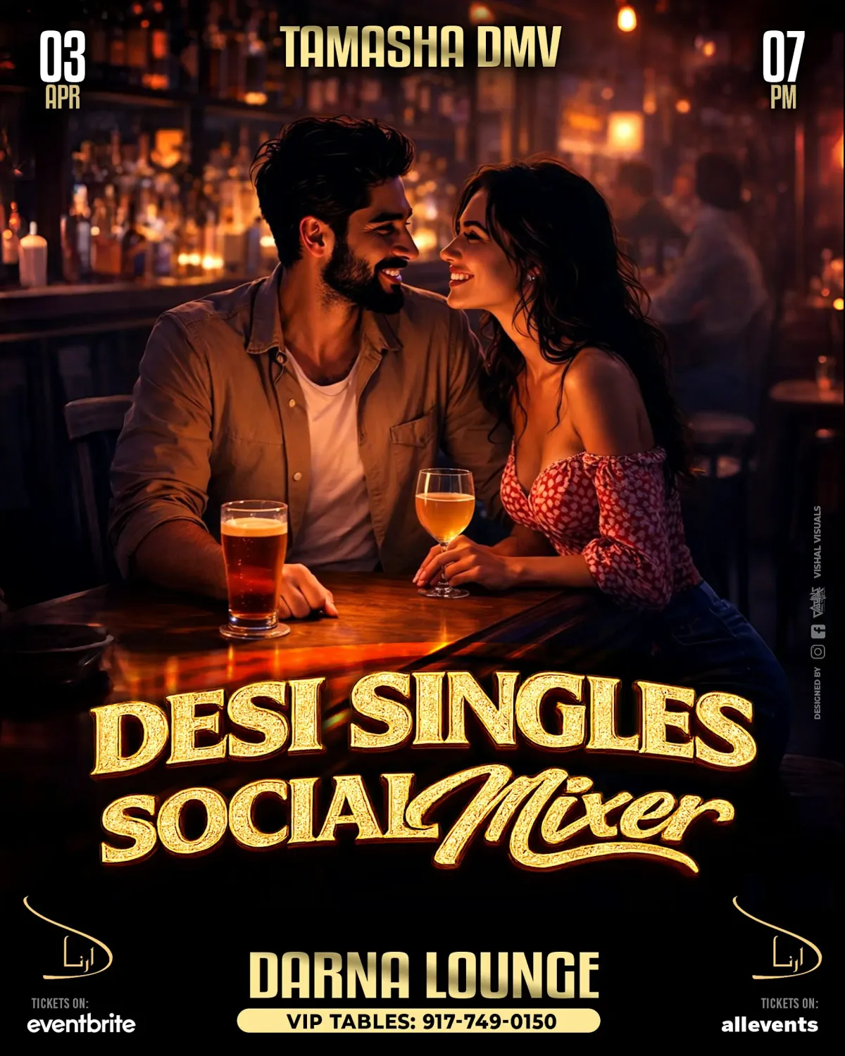 DMV DESI SINGLES SOCIAL MIXER @DARNA NIGHTCLUB