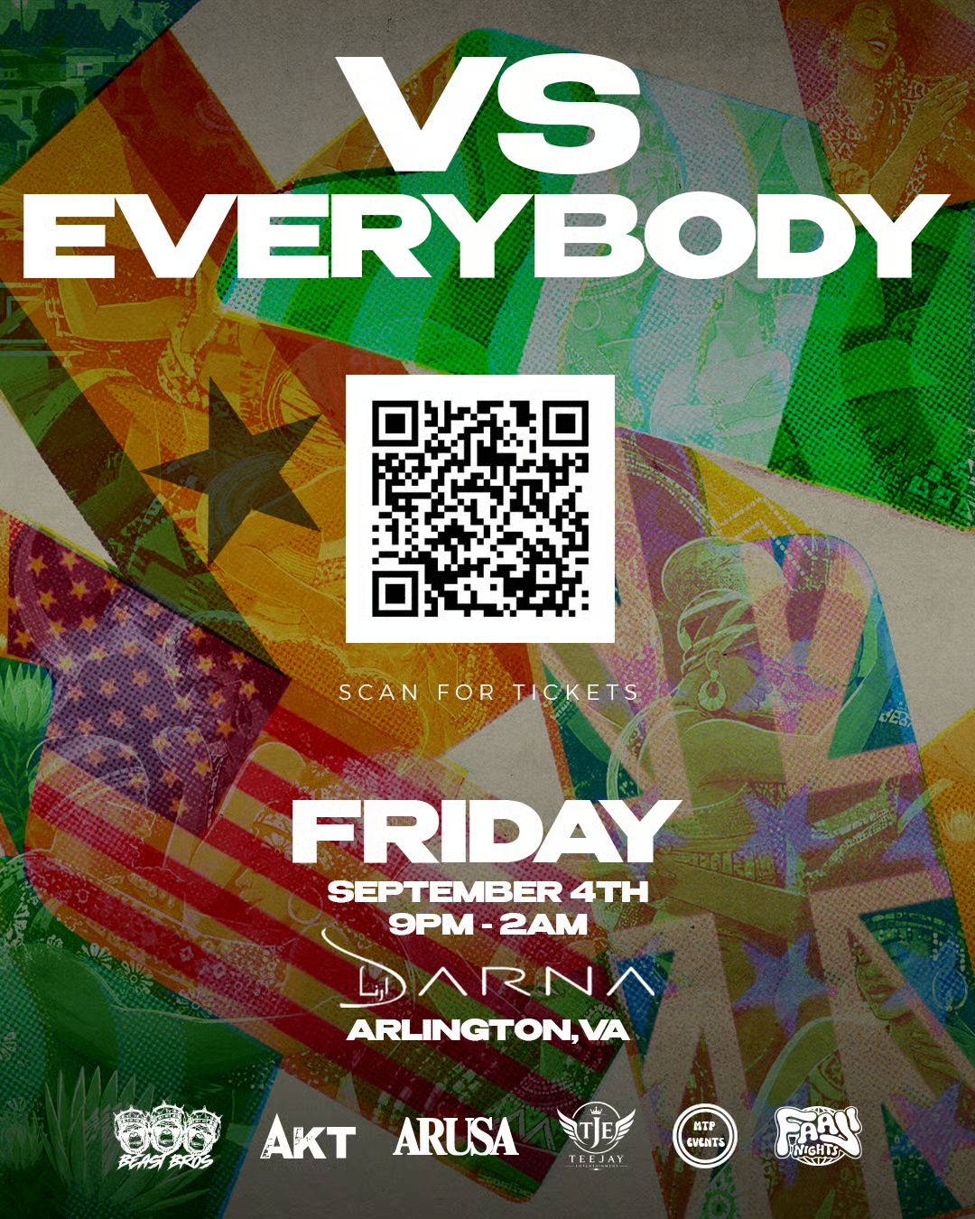 Vs Everybody (Afro + Fest After Party) 9.4