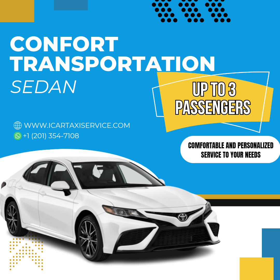 ✈️Jersey City NJ and LGA Airport Comfort Sedan Transportation