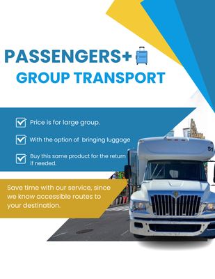 ?‍✈️Local Event Bus Transport Round Trip, 24 Passengers bus. 