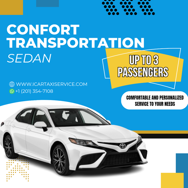 👨‍✈️Secaucus NJ and New York City one-way trip Comfort Sedan