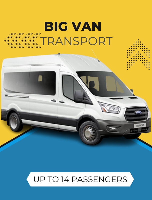 ?‍✈️American Dream Mall and New York Times Square NYC Big Van  Transport   One Way up to 14  passengers