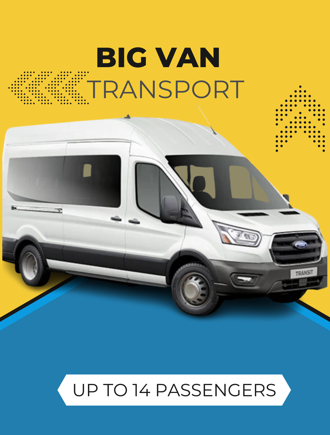 ✈️ Edison, NJ and Newark Liberty International Airport, NJ,  Transport  Big Van 14 Passengers One Way