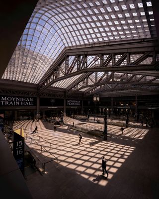 New York Moynihan Train Hall At Penn Station, New York, NY