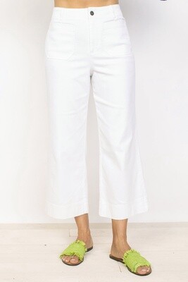 The Perfect Crop Jean - White11180
