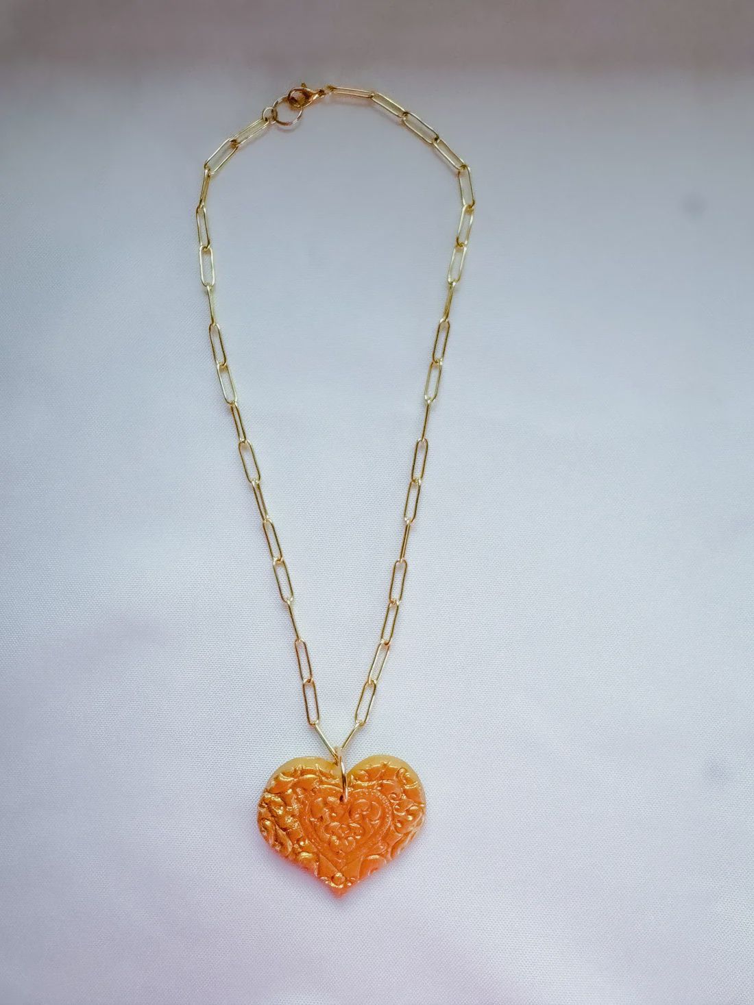 Paperclip Heart Chain