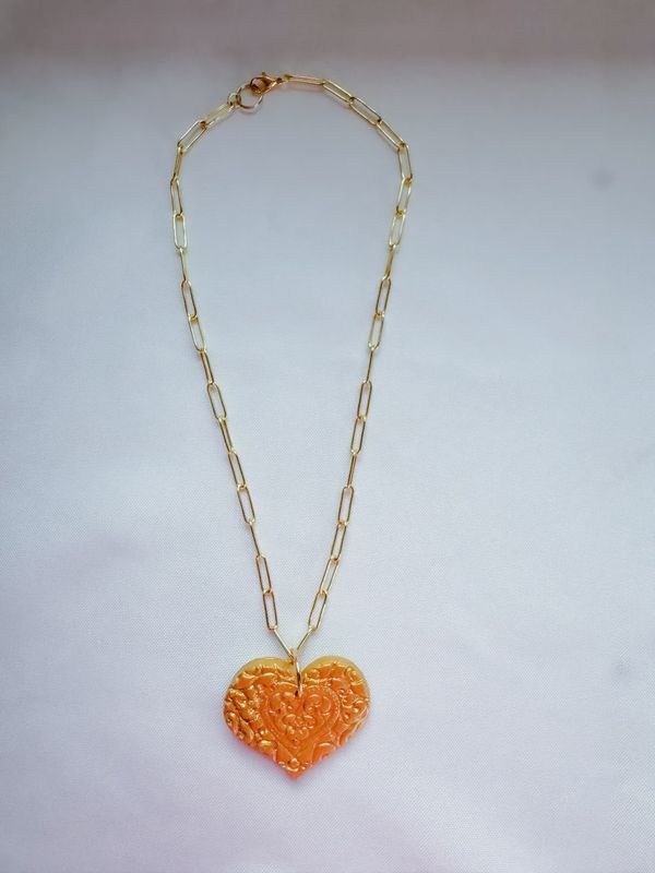 Paperclip Heart Chain