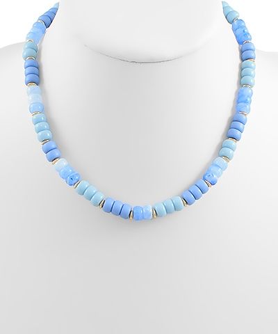 Blue Beaded Necklace