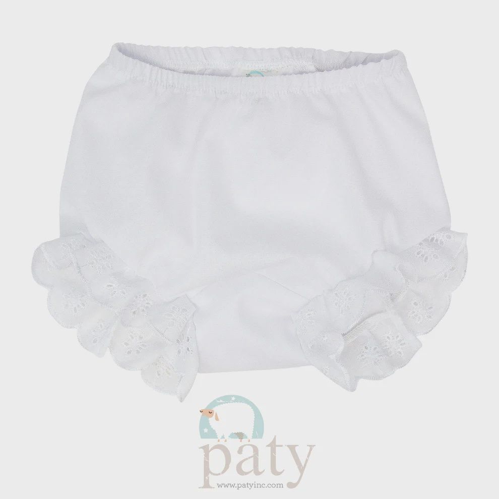 Plain Eyelet Diaper Cover