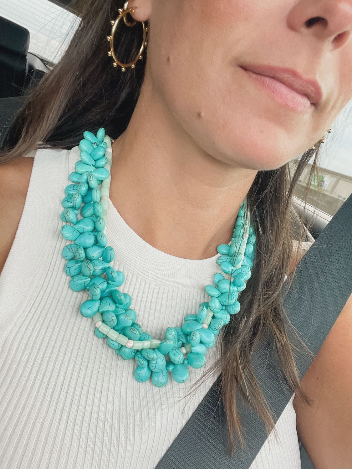 Turquoise Statement Necklace