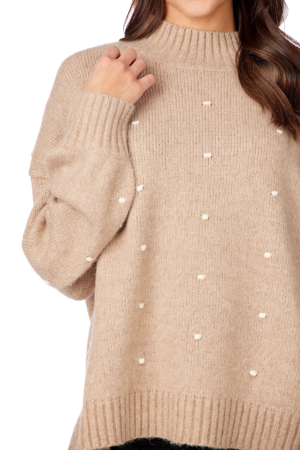 Novie Pom Pom Sweater