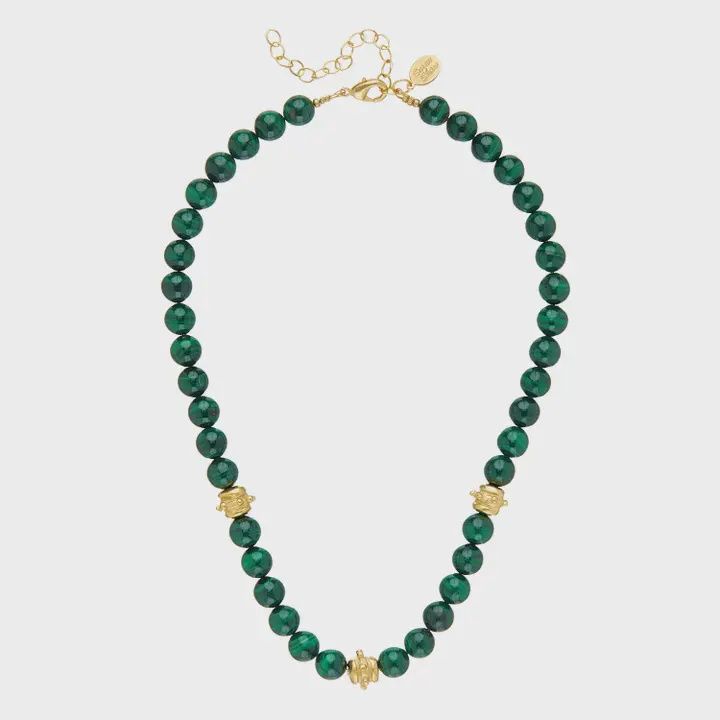 Malachite Bentley Stone Necklace