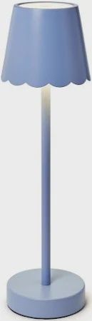 Blue LED Rechargeable Lamp