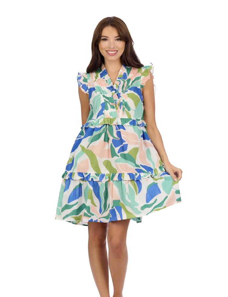 Reeves Flounce Dress