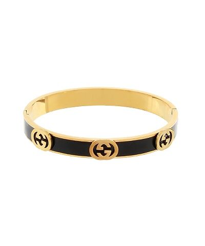 Oval Station Bangle Bracelet