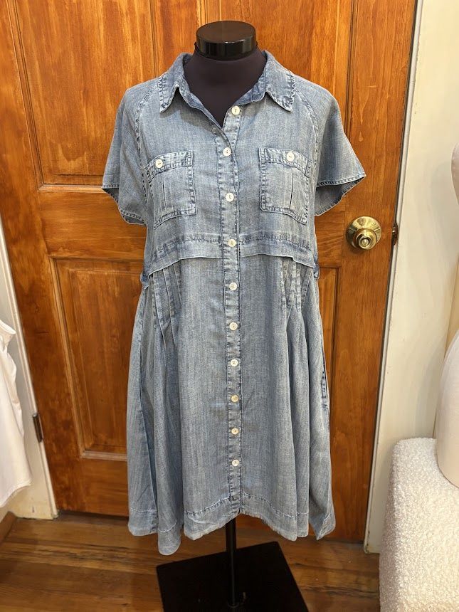 Denim Shirt Dress