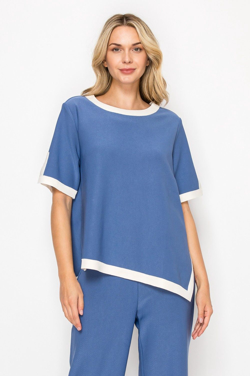 Kaya Crepe Knit Top