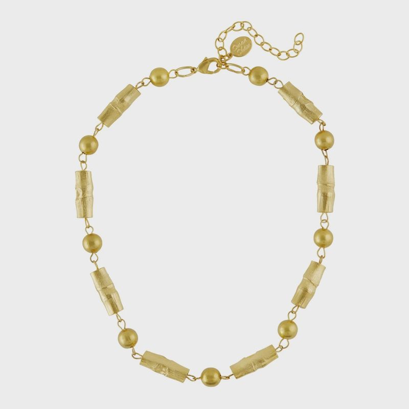 Bamboo Links Necklace