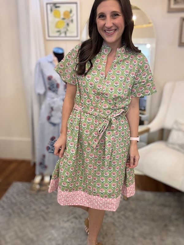 Kantha Stitched Dress