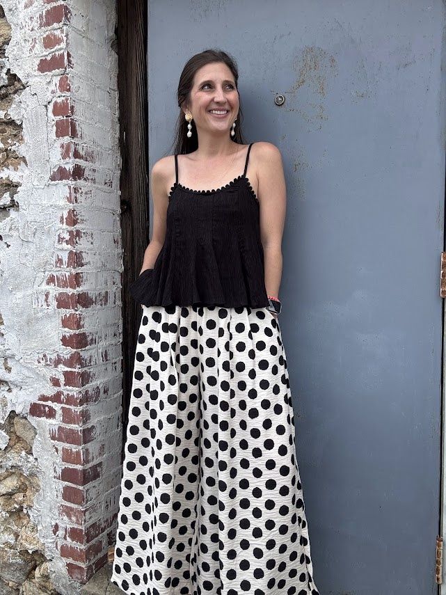 Textured Spaghetti Strap Top