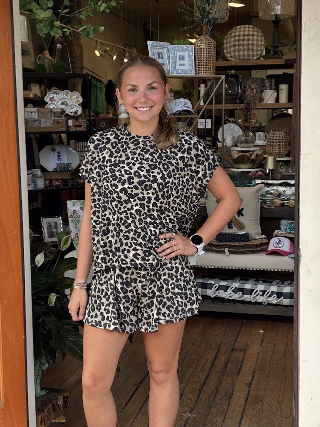 Soft Touch Leopard Set