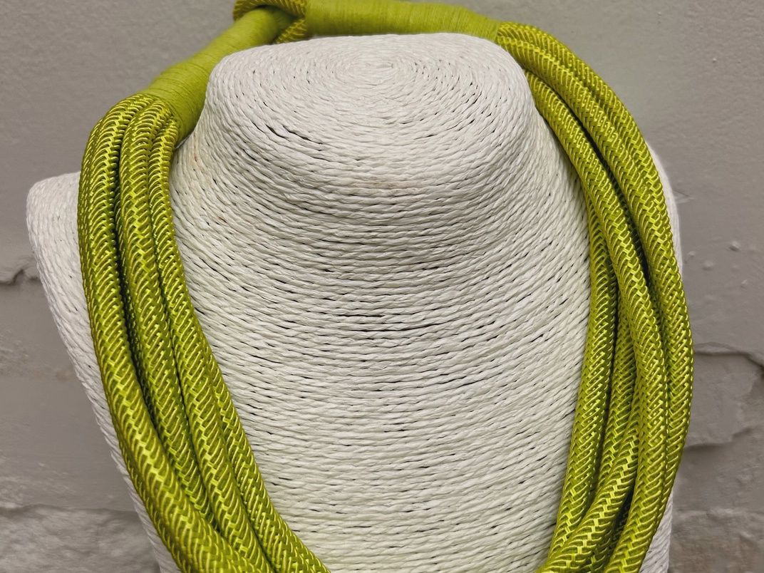 8 Strand Rope Necklace - Citrus