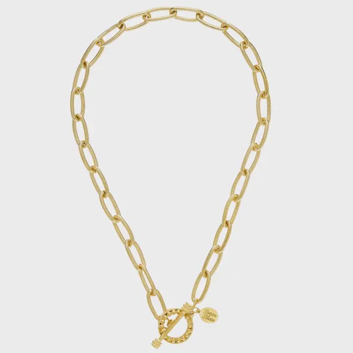 Gold Large Toggle Necklace