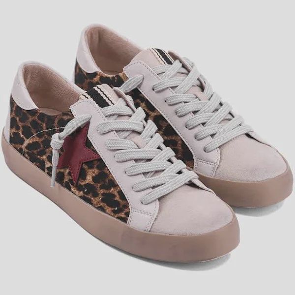 Leopard Print Paula Sneaker