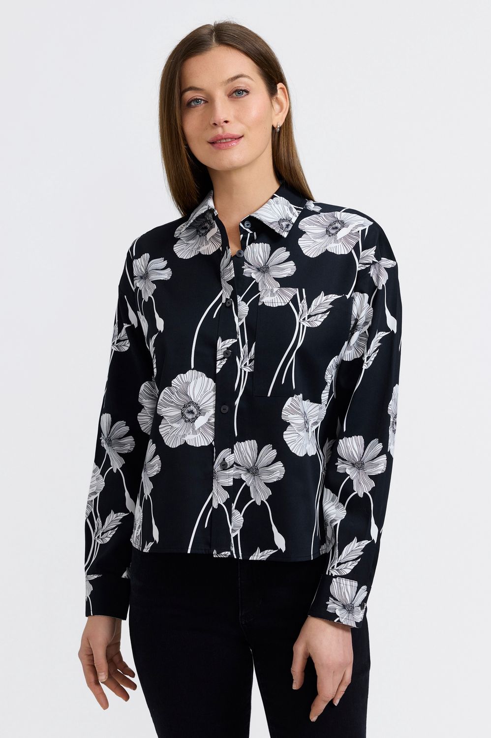 Marina Poppy Blouse