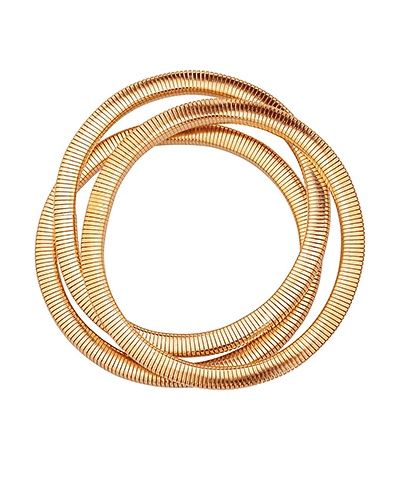 3 Row Omega Bracelet Set