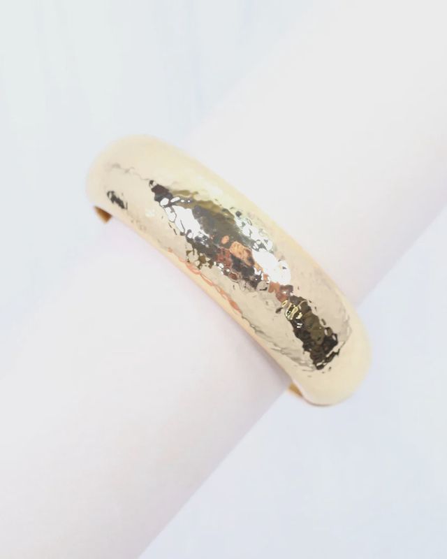 Barnsley Hammered Bangle Bracelet